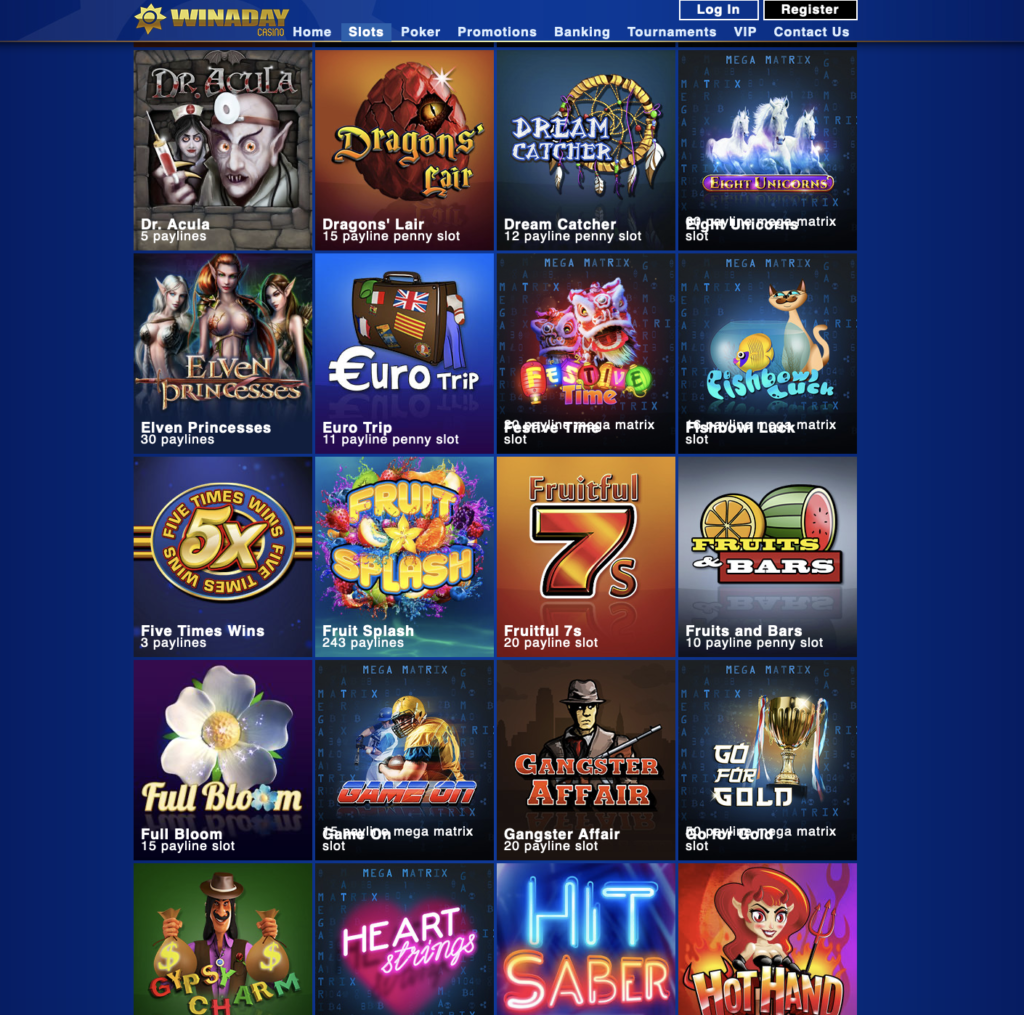 a picture of win a day online casino slot machine games